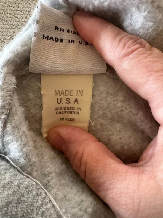 Vintage Hobie Sailing Graphic Sleeveless Full Zip Hoodie, Medium - Picture 7 of 7